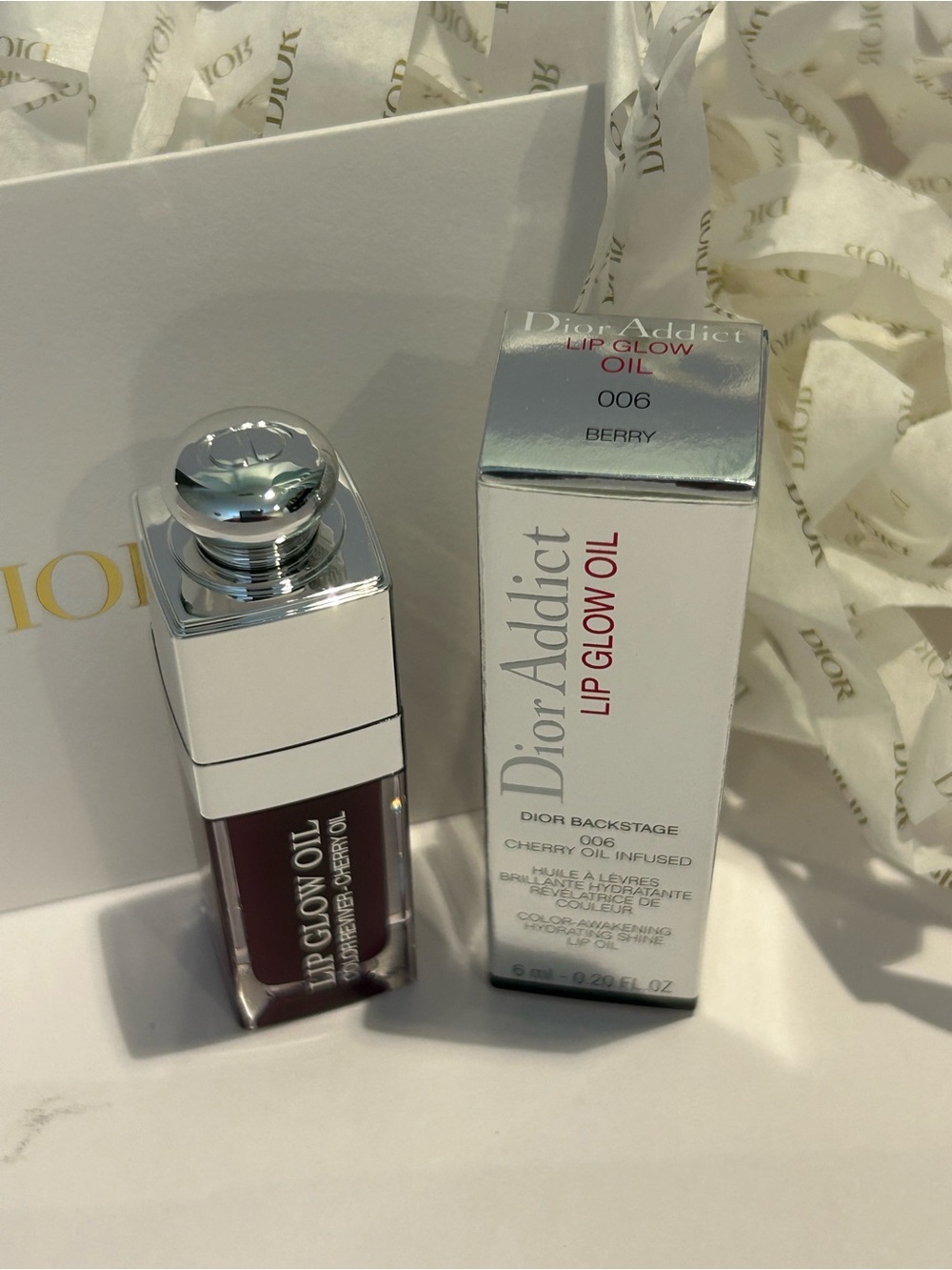 Dior Addict Lip Glow Oil Berry NIB